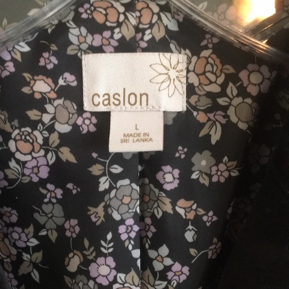 Caslon Black Velvet Blazer - Picture 2 of 7